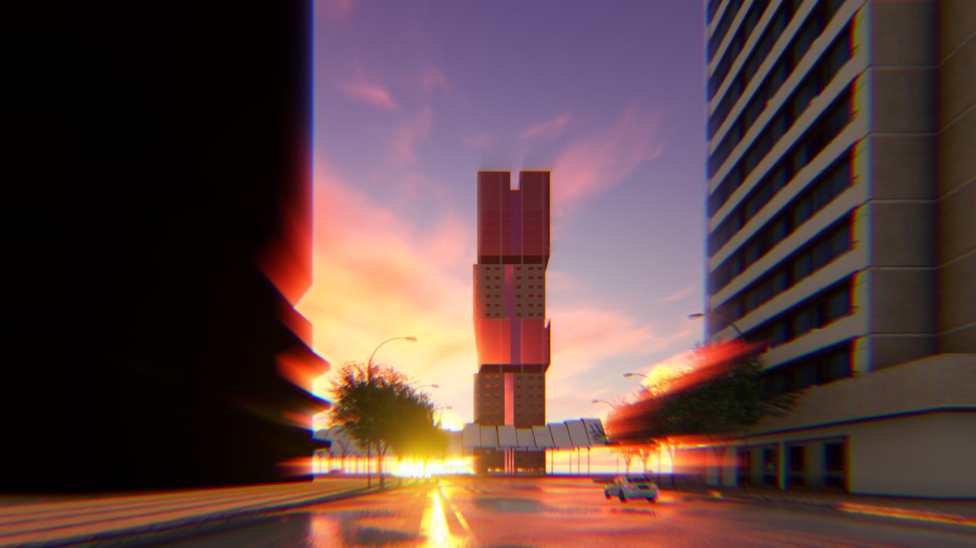 黄昏塔楼 · 城市天际线